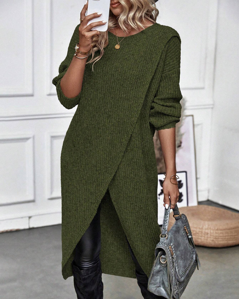 ANNITA - Relaxed Sweater Dress