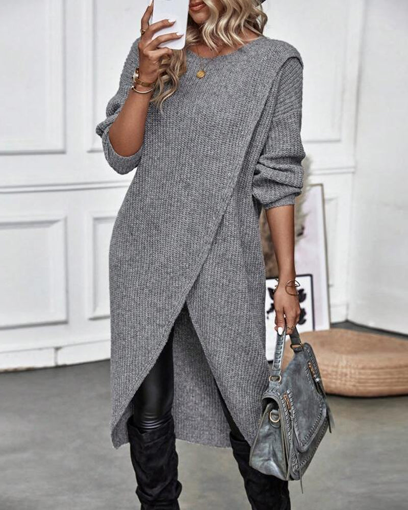 ANNITA - Relaxed Sweater Dress