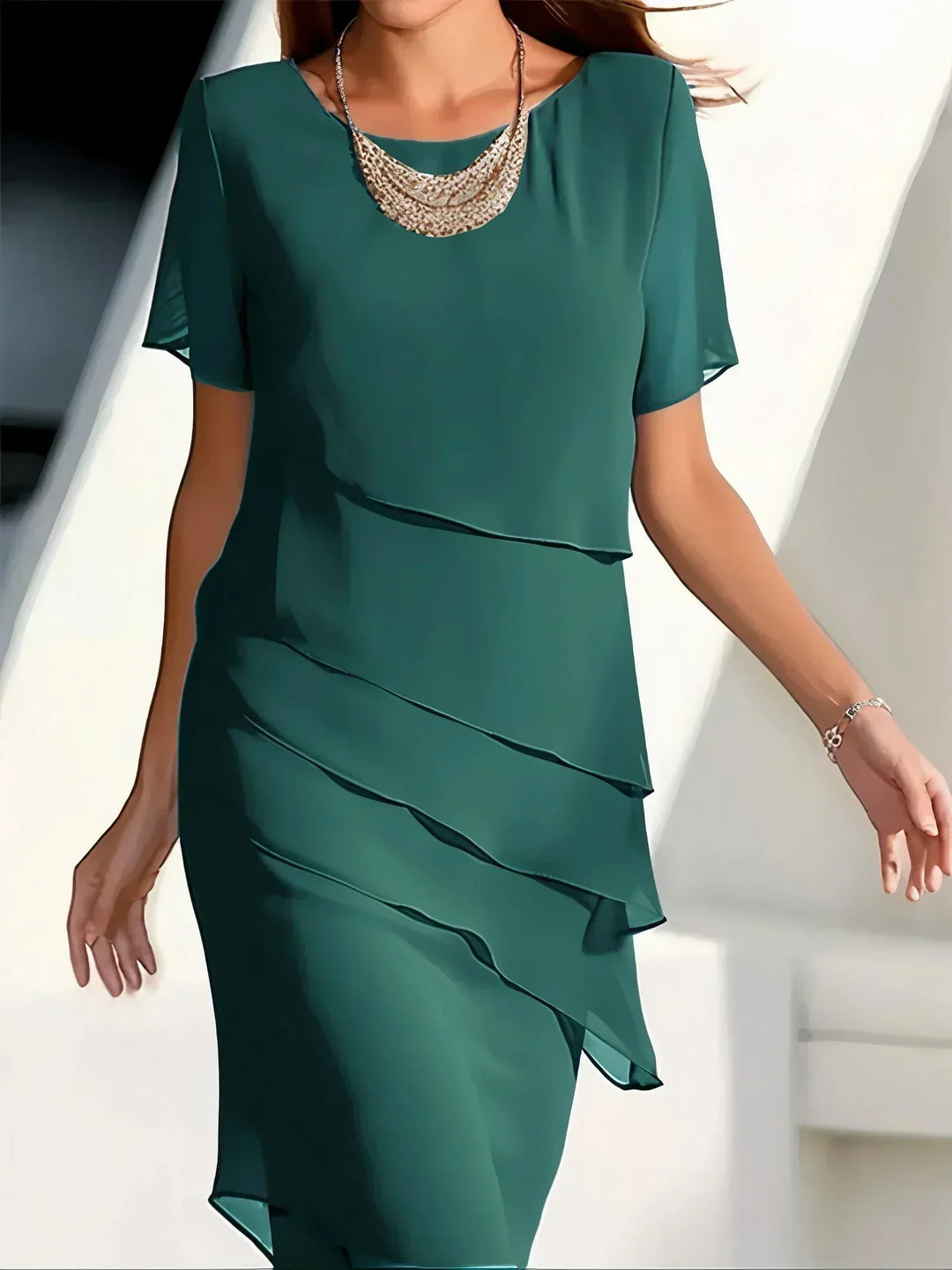 Fiora - Stylish Tummy Covering Dress